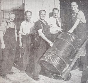 Left to Right: Frank Cakebread, Morley Washburn, George Parsons, Gordon Hortop and Harry Fuller